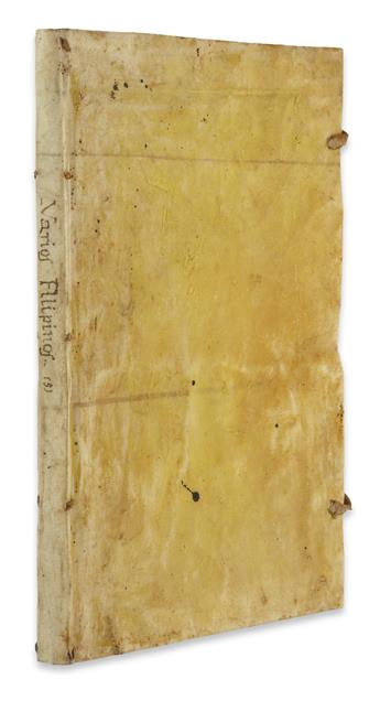 PHILIPPINES  SANCHO HERNANDO, BASILIO TOMÁS. Bound volume containing 4 anti-Jesuit publications. 1768-70